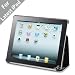 Acase iPad 3 Case – The New iPad 3rd Generation Leather Case Cover Concept Hard Shell Case Folio with Flip Stand Auto Sleep and Awake Stylus Holder and Premium Micro Fiber Interior (BLACK)