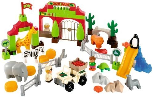 Ecoiffier - 3077 - Set Construction - Zoo Park - Abrick by Abrick