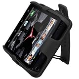 51W8MeMpsZL. SL160  Motorola Droid RAZR XT912 (Verizon Wireless) Combo Hybrid Shell Case Holster w/ Kickstand   Black