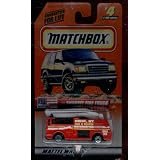 Matchbox 1998-4 of 100 Matchbox USA Series 1 Snorkel Fire Truck 1:64 Scale