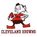 Rico Industries NFL Cleveland Browns - Brownie Elf Small Static Cling Decal