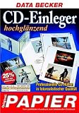 Produkt-Bild: CD- Einleger hochgl&auml;nzend