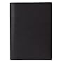 Pearl Leather Refillable Journal Diary, Lined, Black