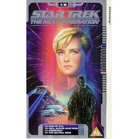 Star Trek The Next Generation - Vol. 1.8 - Skin Of Evil / We'll Always Have Paris / Conspiracy / The Neutral Zone [VHS]