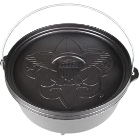Lodge Logic 6-Quart Boy Scouts of America Pre-Seasoned Camp Oven