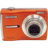 Photo : Olympus FE-310 8-Megapixel Digital Camera - Orange