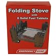 Folding Camping Stove (with 8 Fuel Tablets), Emergency Stove, Emergency Heat