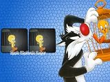 2PC Tweety Bird & Cage Rear Floor Mats