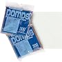 Pomps Tissue Squares White