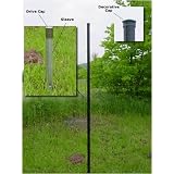 Dog Fence Heavy Duty Deluxe Post for 4ft. Deer Fence 7pk.