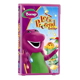 Barney - Let's Pretend with Barney [VHS]
