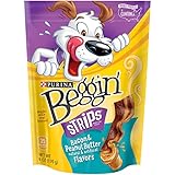 UPC 038100148452 product image for PURINA Beggin Strips Beggin Collisions Real Bacon and Peanut Butter Flavor Pet T | upcitemdb.com