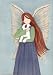 Jack Russell terrier JRT Parson angel print / Lynch