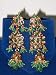 Anniversary Gift-earring Sets in Gold Plated and Emerald Gem Stones (Brand New)