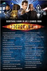 Doctor Who - TV Show Poster (Everything I Know In Life, I Learned...) (Size: 24" x 36")