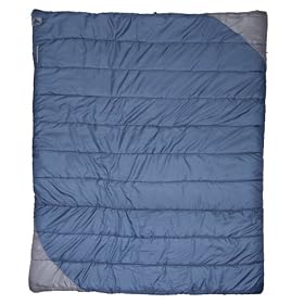 Kelty Eclipse 35 Double-Wide Sleeping Bag (Slate Blue)
