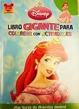 Little Mermaid (Disney 96 Page Coloring) (Spanish Edition)