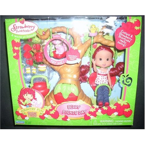 Strawberry Shortcake Country Fun - Berry Picnic Day Playset