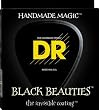 DR Strings Bass Strings, Black Beauties - Extra-Life, Black-Coated