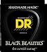 DR Strings Bass Strings, Black Beauties - Extra-Life, Black-Coated