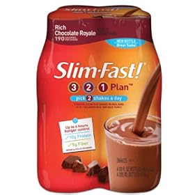 Slim-Fast! 3-2-1 Ready To Drink, 10 Ounce (Pack of 4) $4.23 + Free Shipping or $3.54
