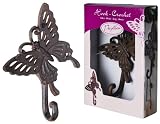 Esschert Design USA Cast Iron Single Butterfly Wall Hook