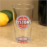 Detroit Piston Cups, Mugs & Shots : Detroit Piston 17 oz. Bottoms Up Mixing Glass