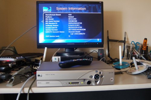 Hughes DIRECTV HR10-250 HDTV receiver with integrated TiVo