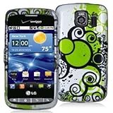 LG VS660 / VORTEX TOUCH Branded PREMIUM PROTECTOR CASE - ANDROID BUBBLES