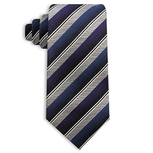 John Ashford Ties, Medium Stripe Silk