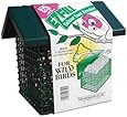 C & S Products Easy Fill Deluxe Suet Feeder with Roof