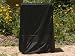 Square Smoker Cover : 22 x 22 x 36 Black
