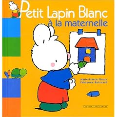 Petit lapin blanc � la maternelle