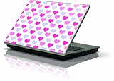 Skinit Protective Skin (Fits Latest Generic 15 Laptop/Netbook/Notebook); Pink Pashion Hearts
