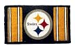 Pittsburgh Steelers Bleached Welcome Mat (Doormat) 18"x30"Welcome Mat Bleached-Pittsburgh Steelers -
