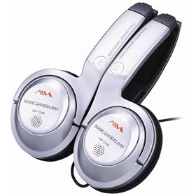 Aiwa HP-CN6 Noise-Canceling Over-the-Ear Headphones