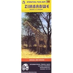 Zimbabwe Map (Travel Reference Map)
