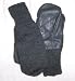 Swiss Wool Mittens with Leather Palms