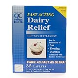 Search : QC Dairy Relief Fast Acting Caplets , 32 ct