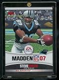 2006 Topps EA Sports Madden NFL 2007 Steve Smith Insiders Carolina Panthers Football Card - Mint Condition - Shipped In Protective ScrewDown Case!