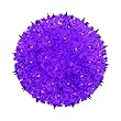 Bethlehem Lighting Indoor/Outdoor Mini Starlight Sphere 50 Lights, Purple
