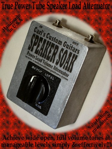 Carl's Custom Guitars 8 ohm 50 Watt Speaker Soak guitar amp power tube mass/brake attenuator On Sale