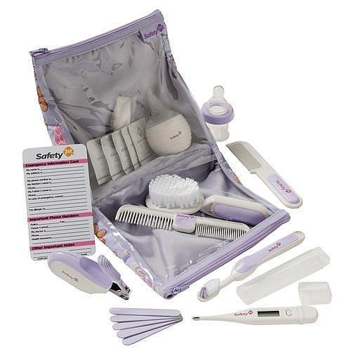 Safety 1st Baby Kit in Lavender Deluxe Healthcare Grooming Kit Judith W. Alemanter