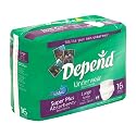 Depend Underwear Super Plus Absorbency Size Large Case/64