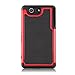 Sony Xperia Z3 Compact Case by 32nd - Shockproof Dual Defender Heavy Duty Tough Case Cover, Including Screen Protector, Cleaning Cloth and Touch Screen Stylus Pen - Red