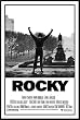 Rocky Arms in Air Movie Poster Framed