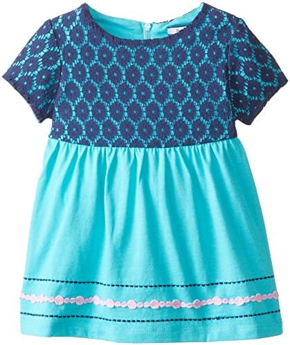 Hartstrings Little Girls' Cotton Jersey Tunic, Moonstone, 6