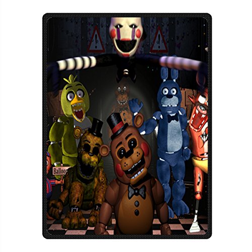Too Amazing five nights at freddy's Fleece Throw Blanket with Standard Size 58