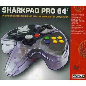 SharkPad Pro 64 Controller (Clear/Purple)