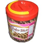 Flying Elephant Chocolate Flavor Wafer Sticks 48 Piece Tub Container
